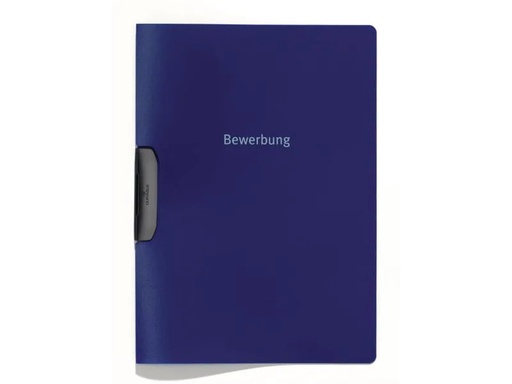 [90155920 140205] DURABLE Bewerbungsmappe Duraswing Job Blau, 5 Stück