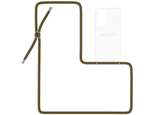 [90155970 1066487] Urbany's Necklace Case Galaxy S20+ City Soldier Transparent