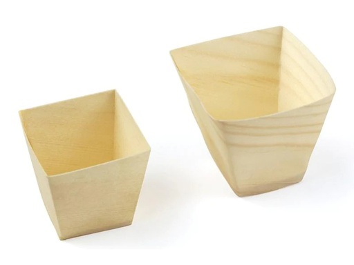 [90156003 1072853] Sier Fingerfood-Schalen 5.5 x 5.5 x 5.5 cm, 40 Stück