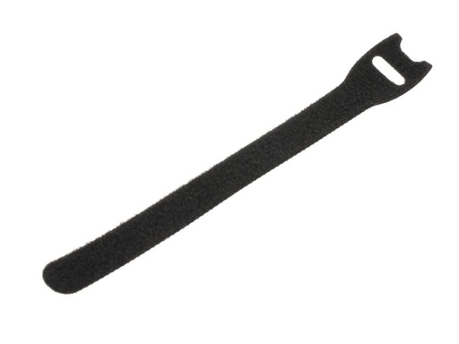 [90156014 58043] FASTECH Klettkabelbinder ETK-1-1 13 x 150 mm Schwarz, 10 Stück