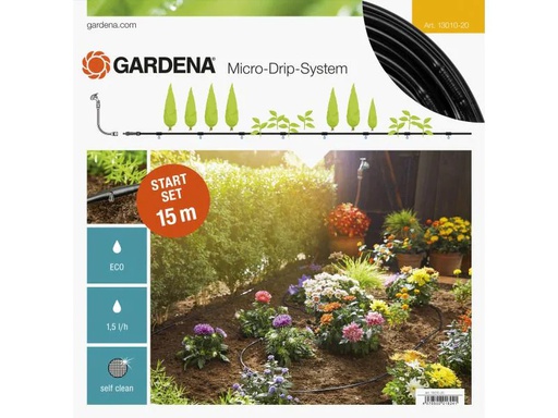 [90156032 417521] Gardena Start-Set S 13010 Micro-Drip-System Pflanzreihe