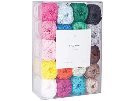 [90156091 945271] Rico Design Wolle Ricorumi Set 25 g 20-teilig