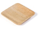 Sier Einwegteller Palm 11 cm x 11 cm, 20 Stück