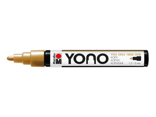 [90156302 1180932] Marabu Acrylmarker YONO 1.5 - 3 mm Gold