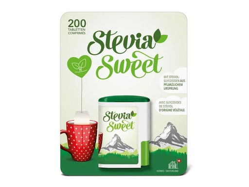 [90156335 587896] SteviaSweet Süssstoff Stevia Sweet 200 Stück