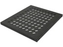 Wirewin Fachboden SHELF 800 1U BL 482.6 mm x 700 mm, Schwarz