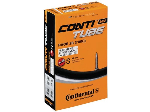 [90156445 409483] Continental Fahrradschlauch Race Light Ventillänge 42mm