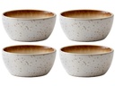 Bitz Snackschale 12 cm, 4 Stück, Crème/Beige