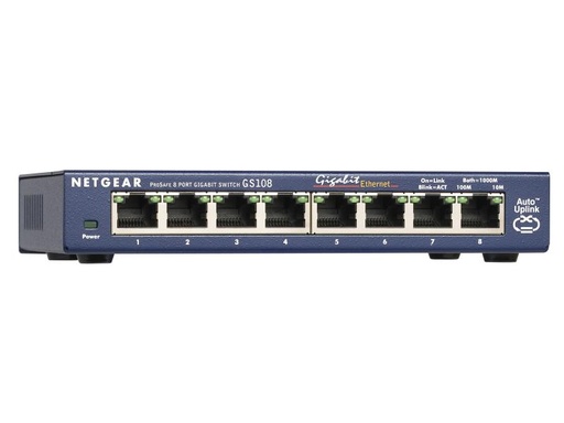 [90156566 67113] Netgear Switch GS108 8 Port