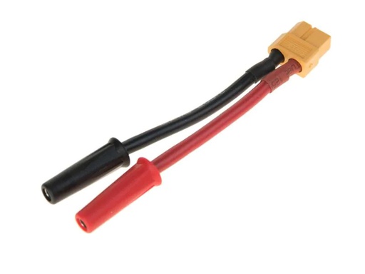 [90156596 768338] Muldental Adapterkabel XT60-Buchse  zu 4 mm-Buchse