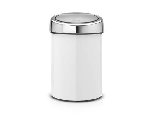 [90156645 518177] Brabantia Toucheimer Touch Bin 3 l, White