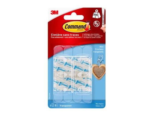 [90156678 294483] Command Haken Command S Mini Transparent, 0.22 kg