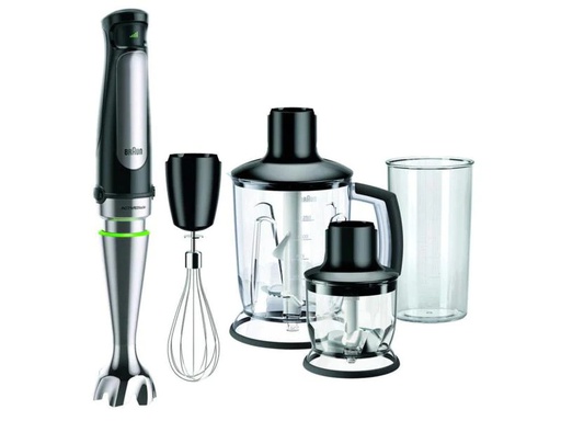[90156716 1005388] Braun Stabmixer MultiQuick 7  MQ7045X Silber/Schwarz