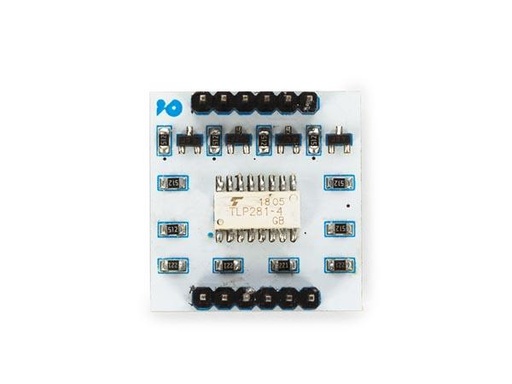 [90156915 1138715] Whadda Optokoppler 4-Kanal TLP281 mit Breakout-Board
