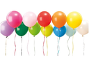 Rico Design Luftballon Ø 30 cm, 12 Stück, Mehrfarbig