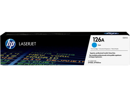 [90157170 166560] HP Toner Nr. 126A (CE311A) Cyan