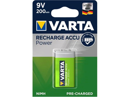 [90157187 262011] Varta Akku 9 V 200 mAh