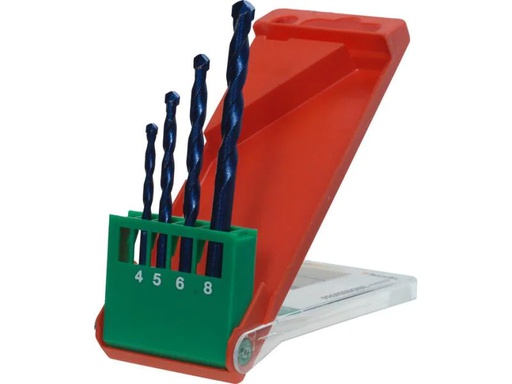[90157227 492292] kwb Feinsteinzeugbohrer-Set 4-8 mm 4-teilig