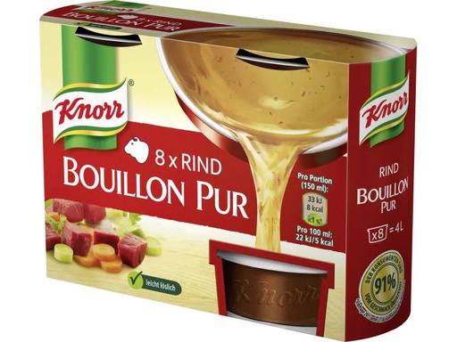 [90157312 725487] Knorr Rinds-Bouillon Pur 224 g