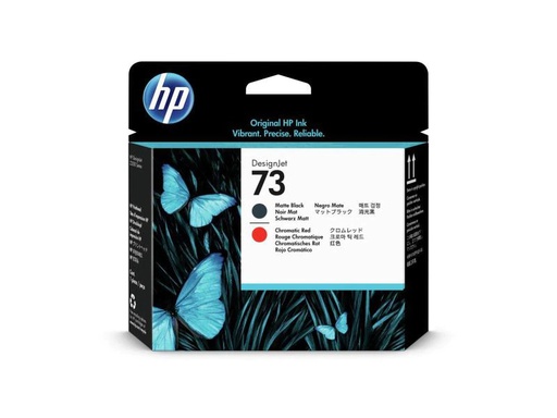 [90015716 369055] HP Druckkopf Nr. 73 (CD949A) Chromatic Red/Matte Black