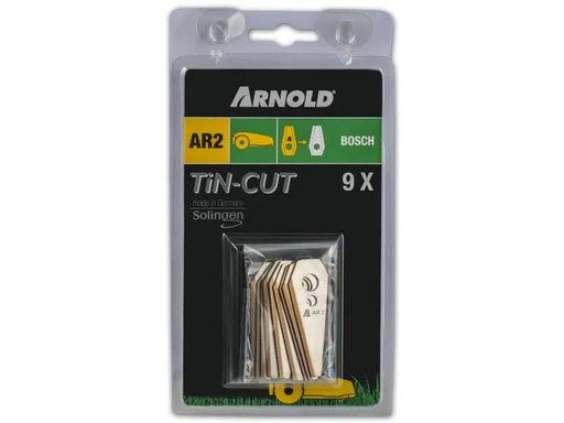 [90157457 823774] Arnold Ersatzmesser TiN-Cut AR2 Bosch Indego
