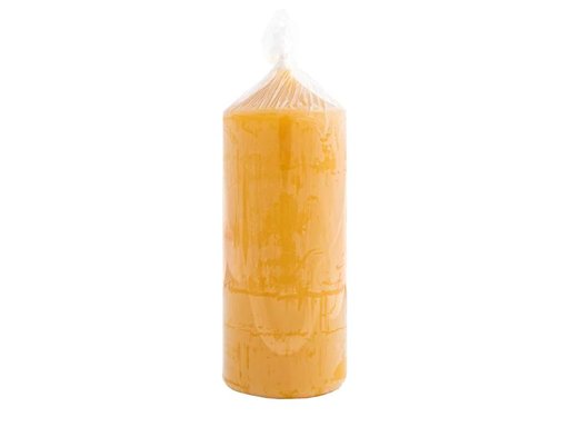 [90157501 1074308] Herzog Kerzen AG Zylinderkerze aus Bienenwachs 6 x 15 cm