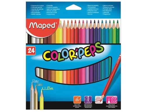 [90157616 683350] maped Farbstifte Color Peps 24 Stück