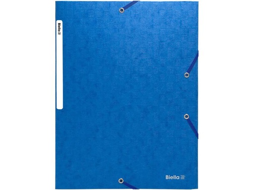 [90015741 1206525] Biella Gummibandmappe A4 Blau