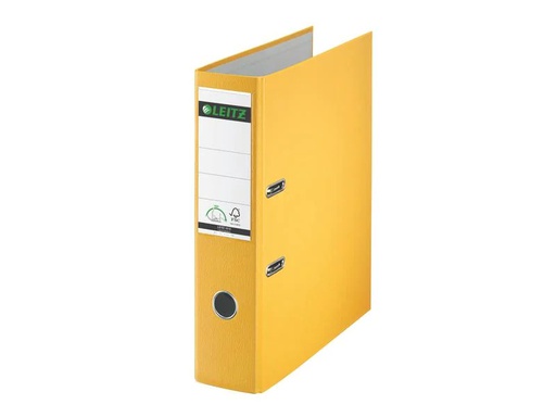 [90015742 627503] Leitz Ordner Swiss Edition 180°, 8 cm, A4, Gelb