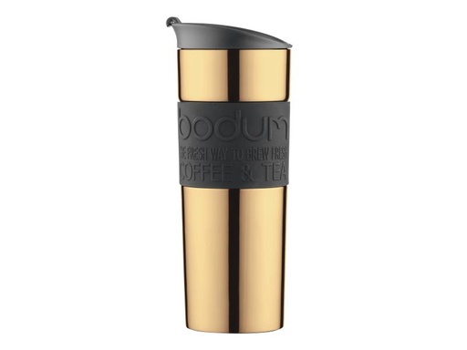 [90157716 606887] Bodum Thermobecher Travel Mug 350 ml, Gold