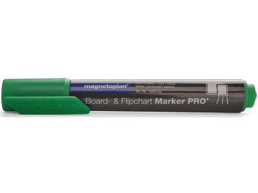 [90157748 1072986] Magnetoplan Flipchart-Marker Pro+ Grün, 4 Stück
