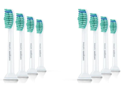 [90157848 262658] Philips Zahnbürstenkopf Sonicare Pro Result HX6018/07 8 Stück