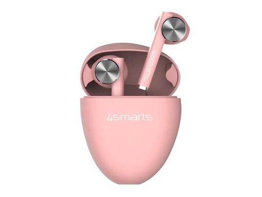 [90015773 1156282] 4smarts True Wireless In-Ear-Kopfhörer Pebble Pink