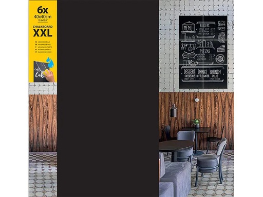 [90158103 1196932] Securit Kreidetafel Set XXL 6 Stück