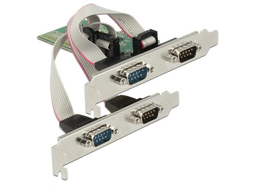 [90158171 1000007] Delock PCI-Express-Karte 89557 4x Seriell / RS232