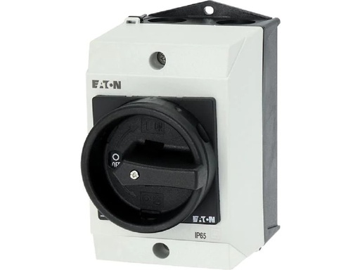 [90158320 1174598] Eaton Hauptschalter 3 Polig + N, 20 A T0, Schwarz