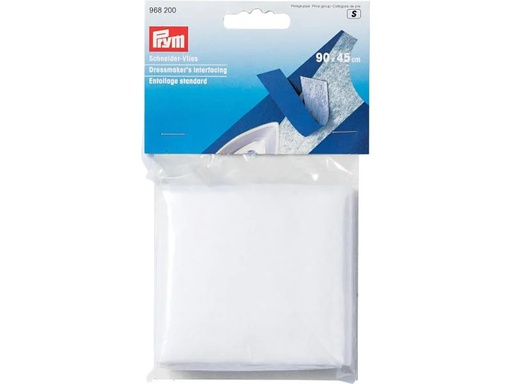 [90015817 1088031] Prym Vlies Schneider 90 x 45 cm, zum Aufbügeln, weiss