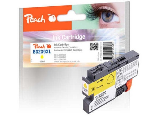 [90001561 1142463] Peach Tinte Brother LC-3239XL Yellow