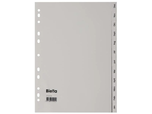 [90158483 512045] Biella Register A4 Vollformat, Dez-Jan