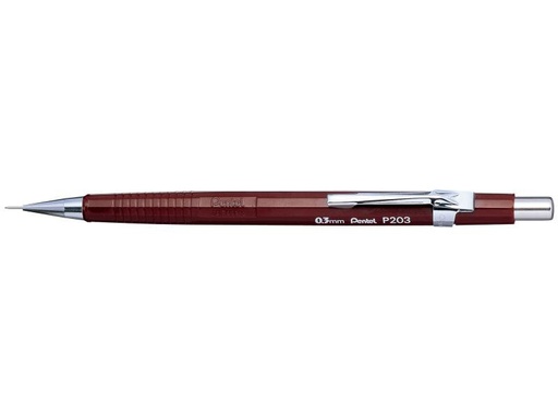 [90158557 709964] pentel Minenbleistift Sharp HB, 0.3 mm, Braun