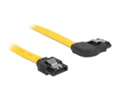 Delock SATA3-Kabel gelb, rechts gewinkelt, 50 cm