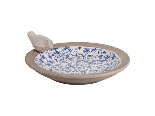 [90158646 1152134] Esschert Design Vogeltränke Aged Ceramic