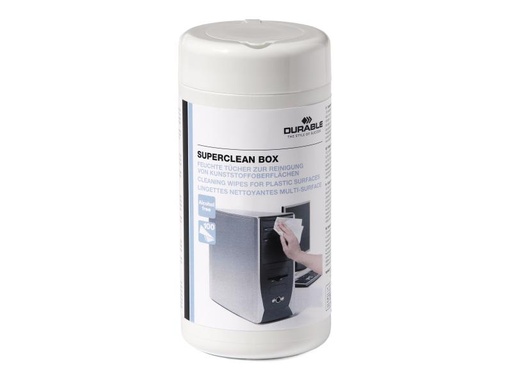 [90158702 991035] DURABLE Reinigungstücher Superclean Box 100 Stück