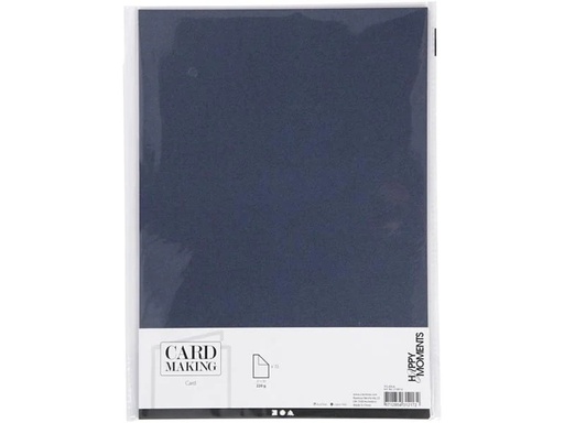 [90158794 890210] Creativ Company Fotokarton A4, 10 Blatt, Dunkelblau