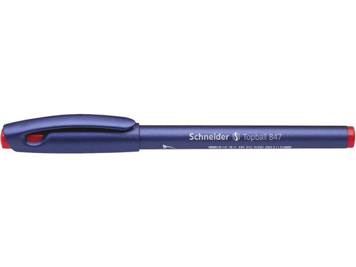 [90158807 1103732] Schneider Rollerball 847 0.5 mm, Rot, 10 Stück