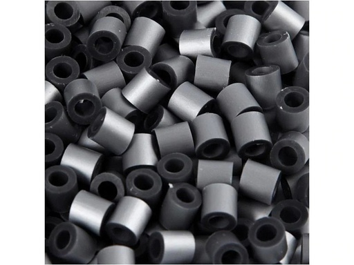 [90158842 737970] Creativ Company Bügelperlen Nabbi Medium Silber