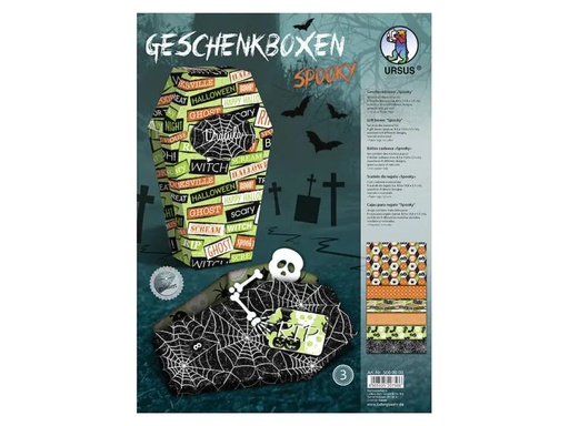 [90158964 809050] URSUS Geschenkbox Spooky 3 6 Stück