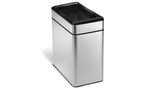 [90159122 885073] Simplehuman Abfalleimer CW1225 10 Liter, Silber