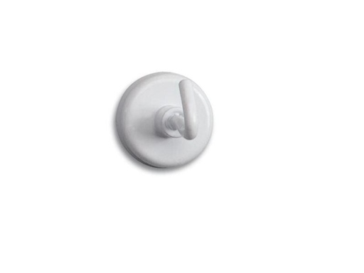 [90159128 609070] Maul Haftmagnet 5 x Ø 25 mm Haken Weiss