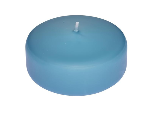 [90159239 961503] Herzog Kerzen AG Schwimmkerze Linse Ø 8 cm, Eisblau